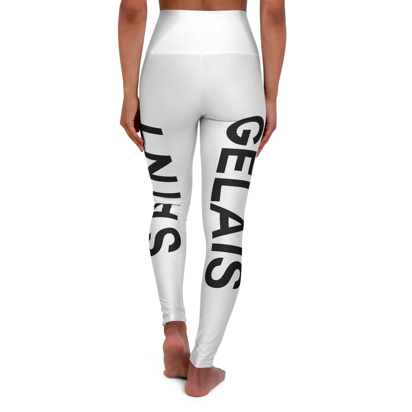High Waisted Yoga Leggings (AOP)