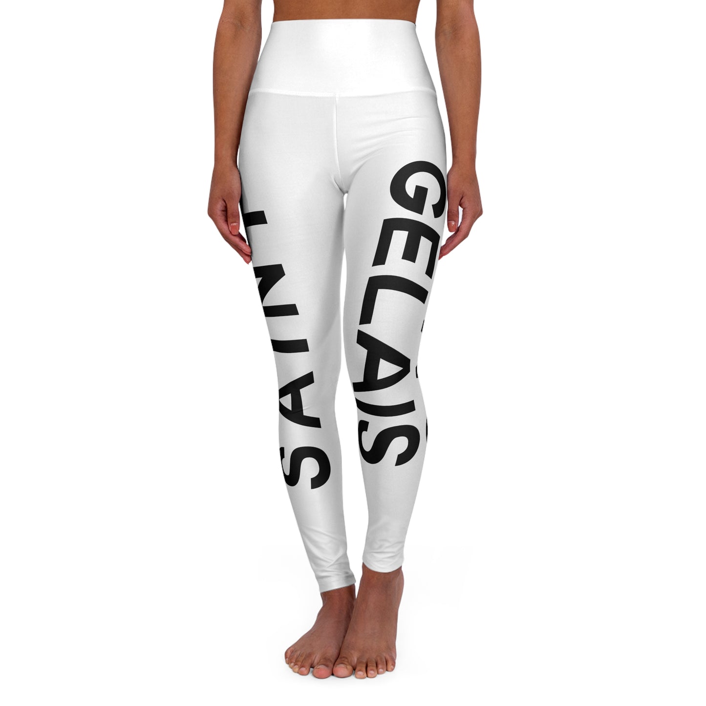 High Waisted Yoga Leggings (AOP)